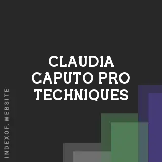 Claudia Caputo Pro Techniques | Indexof