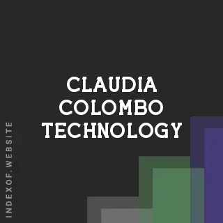 Claudia Colombo Technology | Indexof