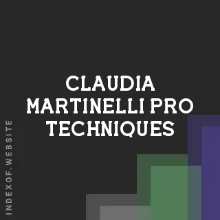 Claudia Martinelli Pro Techniques | Indexof