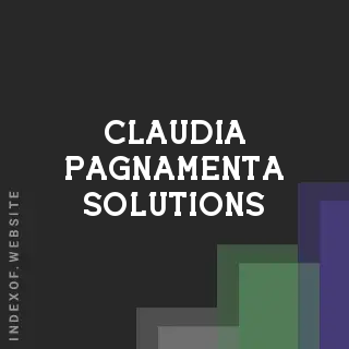 Claudia Pagnamenta Solutions | Indexof
