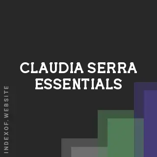 Claudia Serra Essentials | Indexof