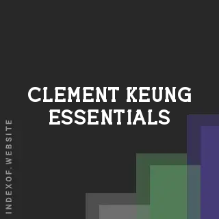 Clement Keung Essentials | Indexof