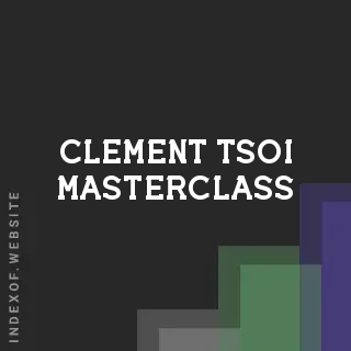 Clement Tsoi Masterclass | Indexof