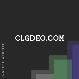 clgdeo.com by Stefan Danielsson site -  Indexof