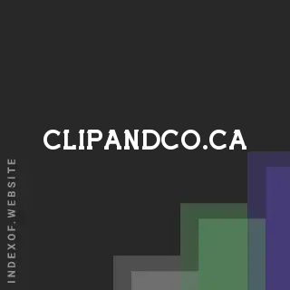 clipandco.ca by Noel Rivera site -  Indexof