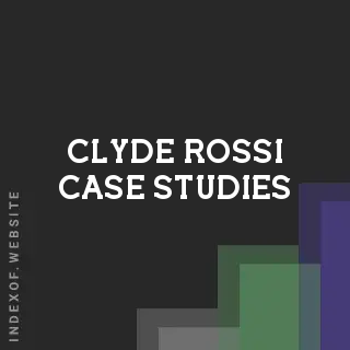 Clyde Rossi Case Studies | Indexof