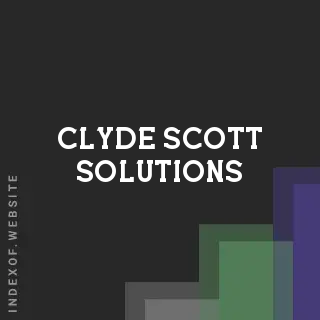 Clyde Scott Solutions | Indexof