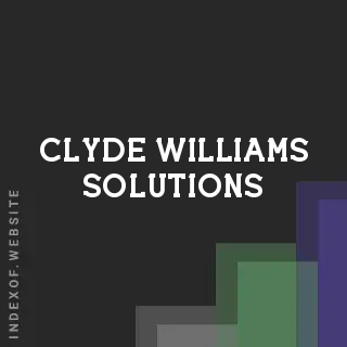 Clyde Williams Solutions | Indexof