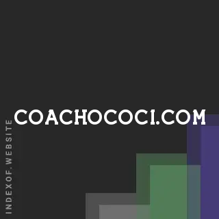 coachococi.com by Leonardo Marquez site -  Indexof