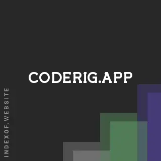coderig.app by Denys Nahornyi site -  Indexof