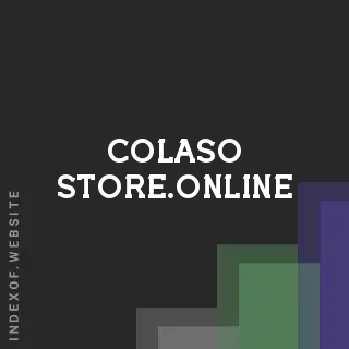 colaso-store.online by Paolo Pineda site -  Indexof
