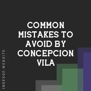 Common Mistakes to Avoid by Concepcion Vila | Indexof