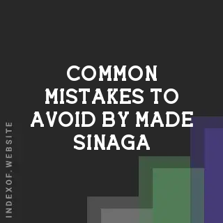Common Mistakes to Avoid by Made Sinaga | Indexof