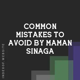 Common Mistakes to Avoid by Maman Sinaga | Indexof
