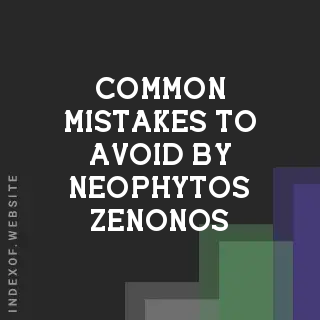 Common Mistakes to Avoid by Neophytos Zenonos | Indexof