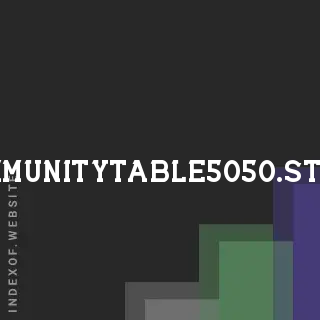 communitytable5050.store by Akash Elias site -  Indexof