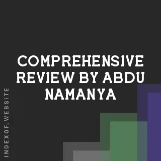 Comprehensive Review by Abdu Namanya | Indexof