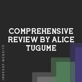 Comprehensive Review by Alice Tugume | Indexof