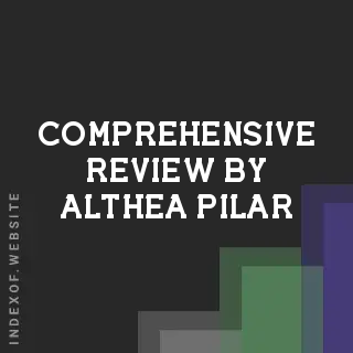 Comprehensive Review by Althea Pilar | Indexof