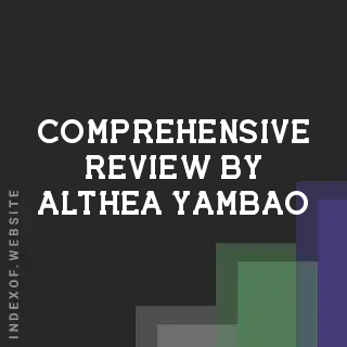 Comprehensive Review by Althea Yambao | Indexof