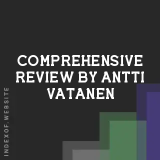 Comprehensive Review by Antti Vatanen | Indexof