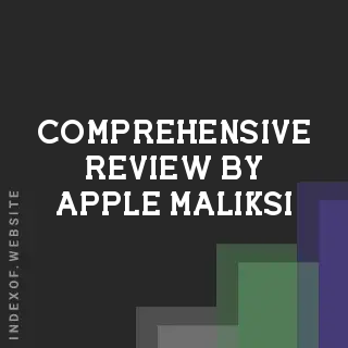 Comprehensive Review by Apple Maliksi | Indexof
