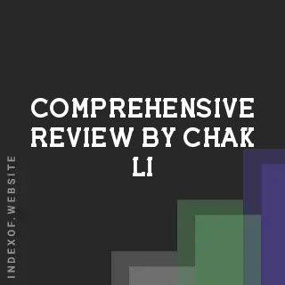 Comprehensive Review by Chak Li | Indexof