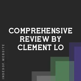 Comprehensive Review by Clement Lo | Indexof