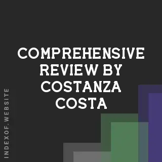 Comprehensive Review by Costanza Costa | Indexof