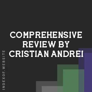 Comprehensive Review by Cristian Andrei | Indexof