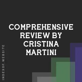 Comprehensive Review by Cristina Martini | Indexof
