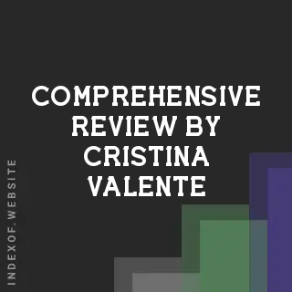 Comprehensive Review by Cristina Valente | Indexof
