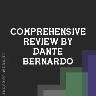 Comprehensive Review by Dante Bernardo | Indexof