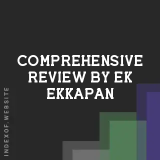 Comprehensive Review by Ek Ekkapan | Indexof
