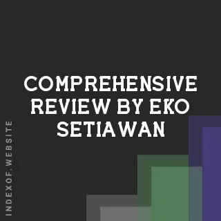 Comprehensive Review by Eko Setiawan | Indexof