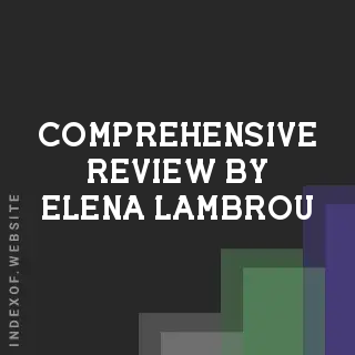 Comprehensive Review by Elena Lambrou | Indexof