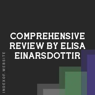 Comprehensive Review by Elisa Einarsdottir | Indexof