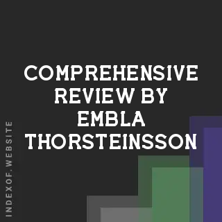 Comprehensive Review by Embla Thorsteinsson | Indexof