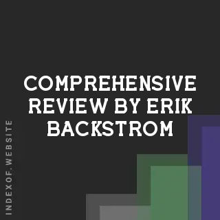 Comprehensive Review by Erik Backstrom | Indexof