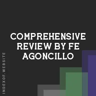 Comprehensive Review by Fe Agoncillo | Indexof