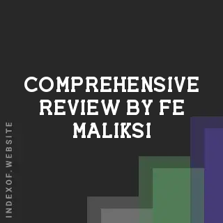 Comprehensive Review by Fe Maliksi | Indexof