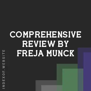 Comprehensive Review by Freja Munck | Indexof