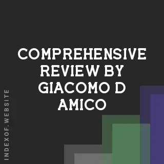 Comprehensive Review by Giacomo D Amico | Indexof