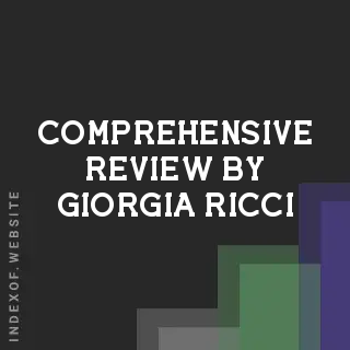 Comprehensive Review by Giorgia Ricci | Indexof