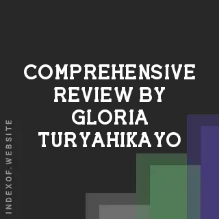 Comprehensive Review by Gloria Turyahikayo | Indexof