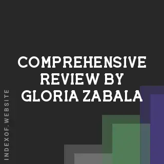 Comprehensive Review by Gloria Zabala | Indexof