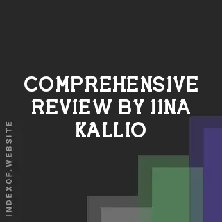 Comprehensive Review by Iina Kallio | Indexof