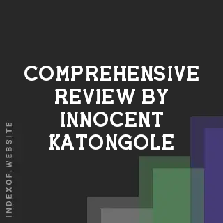 Comprehensive Review by Innocent Katongole | Indexof