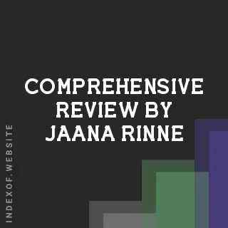 Comprehensive Review by Jaana Rinne | Indexof