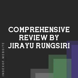 Comprehensive Review by Jirayu Rungsiri | Indexof